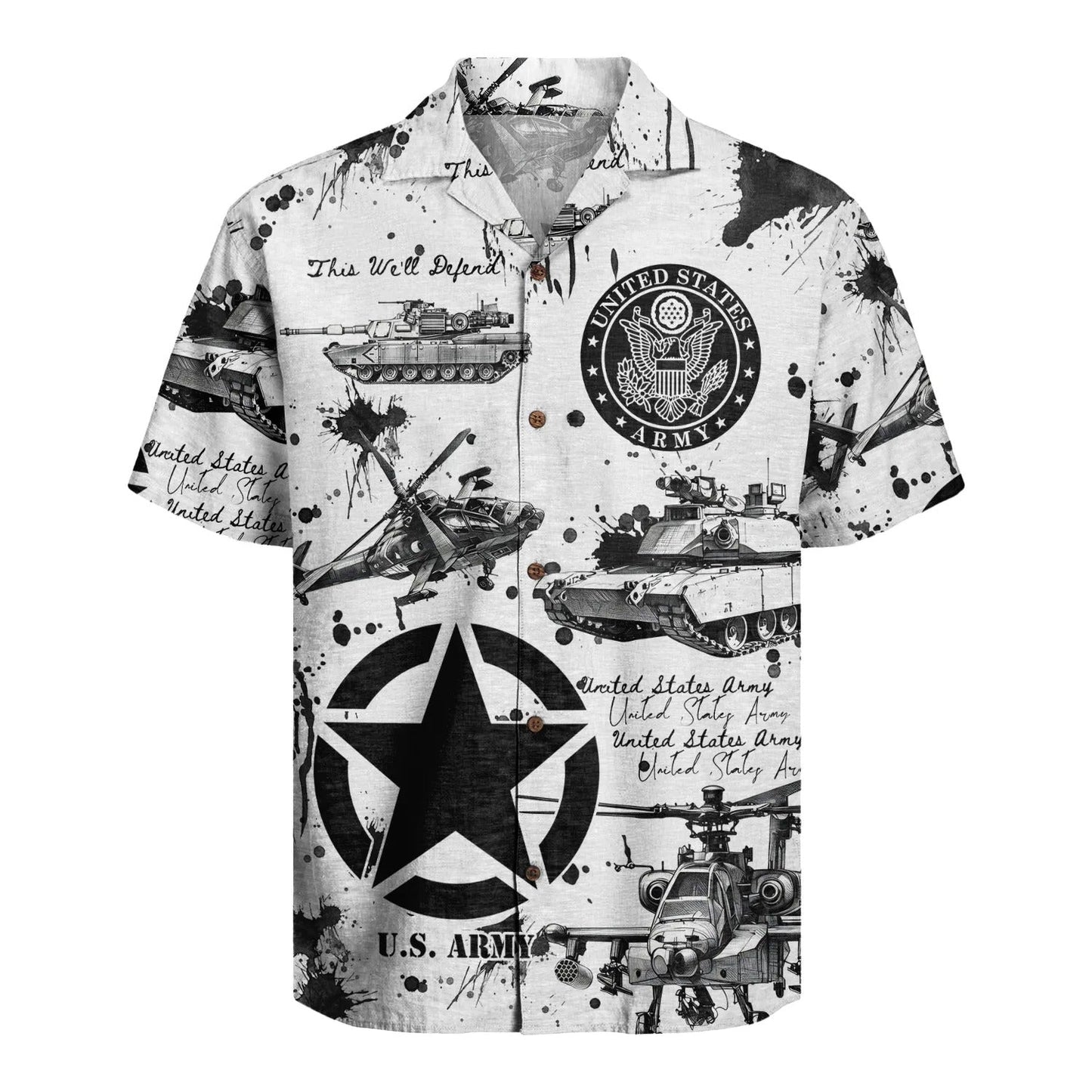 US ARMY 250th Years Of Service Hawaiian Shirt