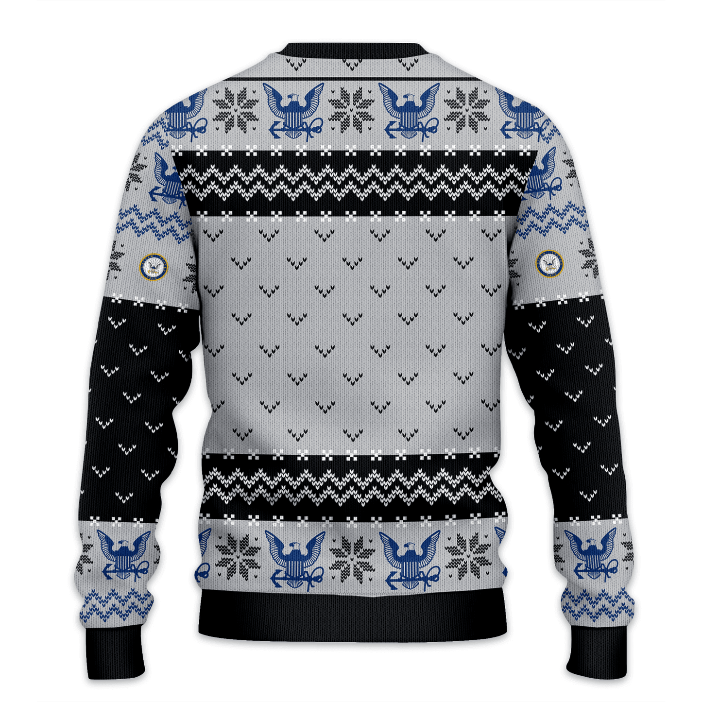 US NAVY 250th Years Of Service All-Over-Print Sweater