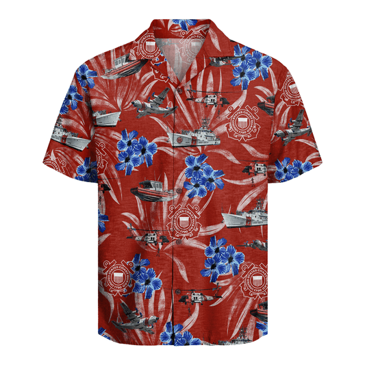 US COAST GUARD 250th Years Of Service Hawaiian Shirt
