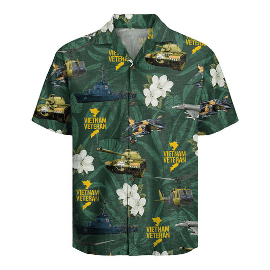 US VIETNAM VETERAN 250th Years Of Service Hawaiian Shirt