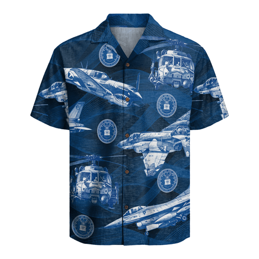 US Airforce 78th Years Of Service Hawaiian Shirt