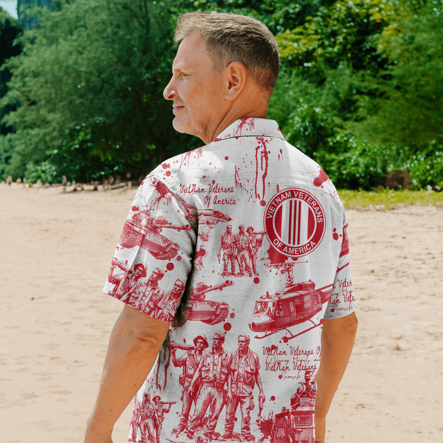 US VIETNAM VETERAN Hawaiian Shirt