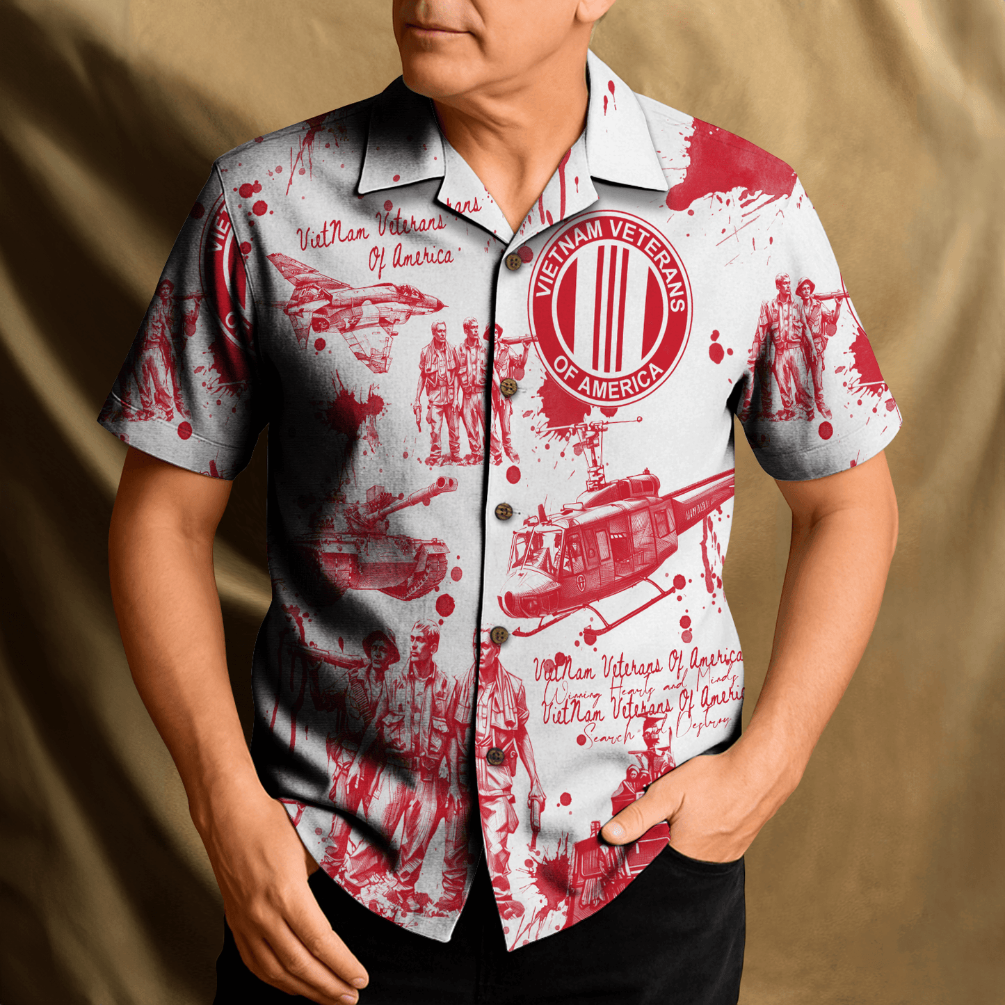 US VIETNAM VETERAN Hawaiian Shirt
