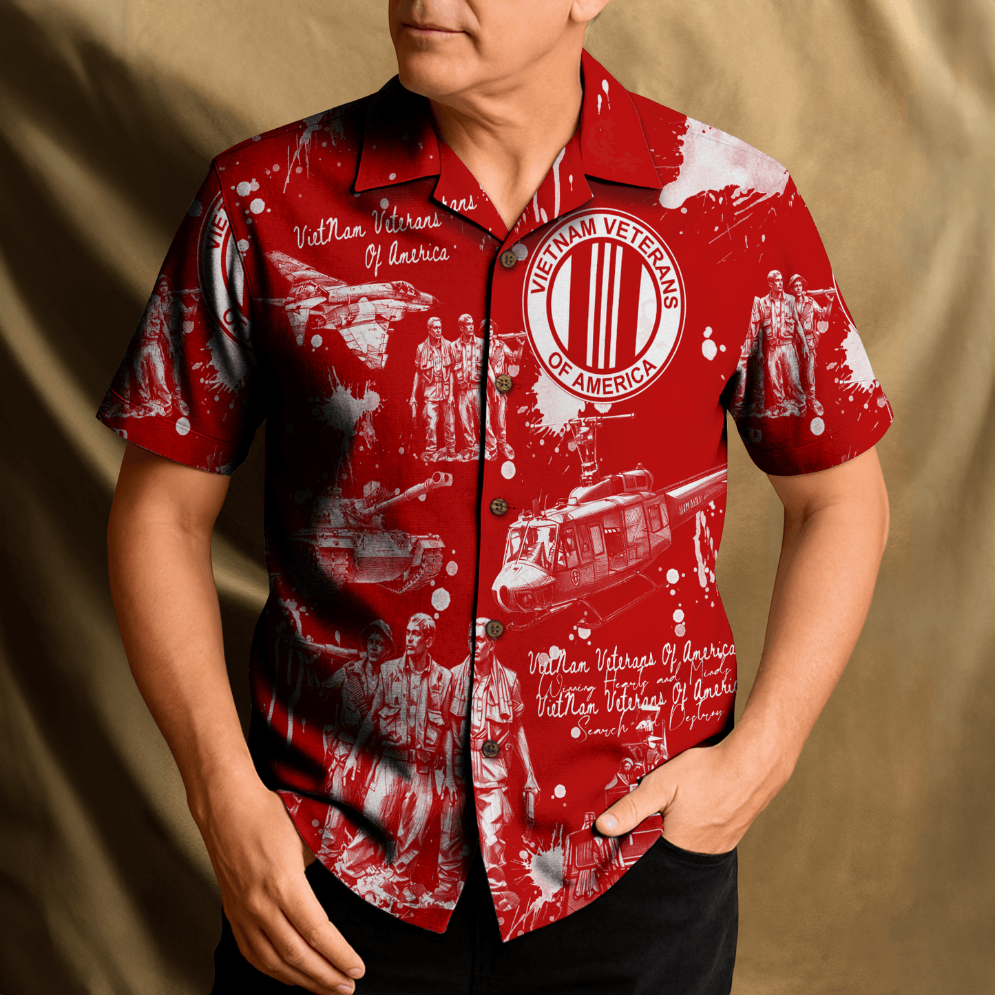 US VIETNAM VETERAN Hawaiian Shirt