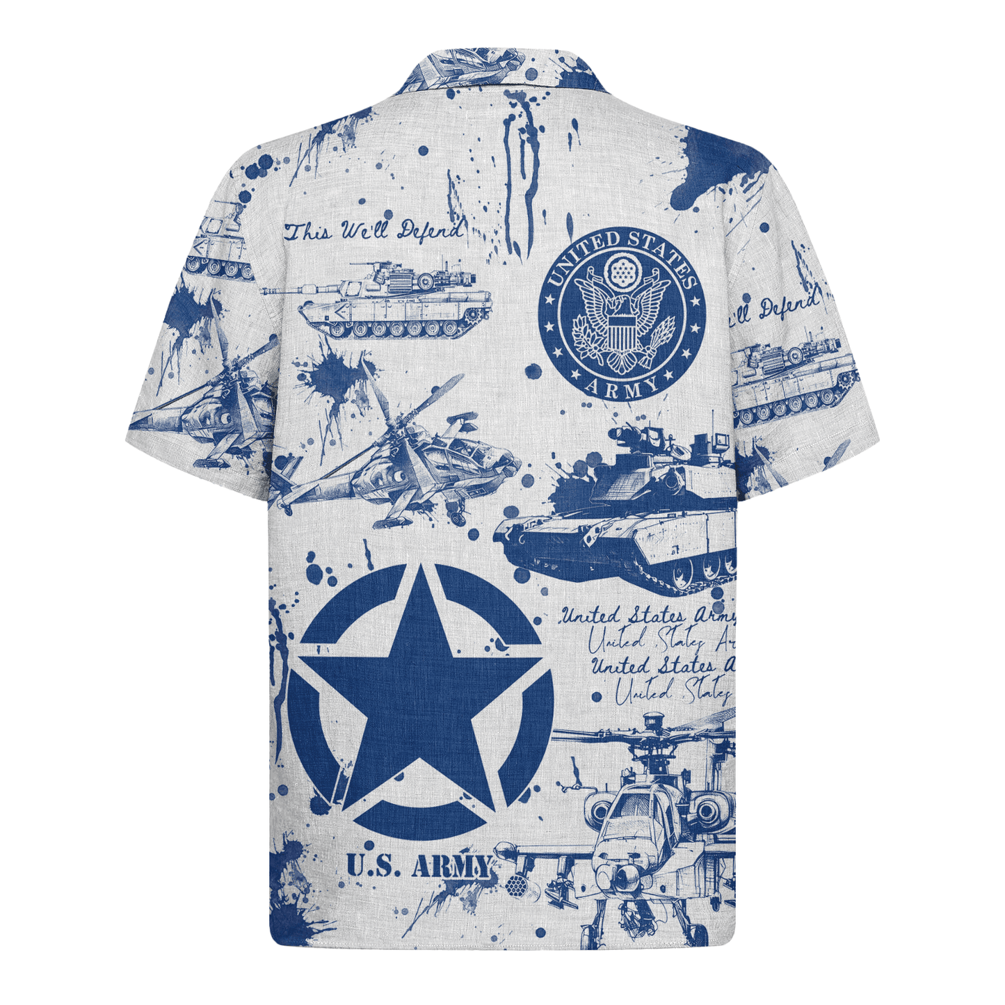 US Army Hawaiian Shirt