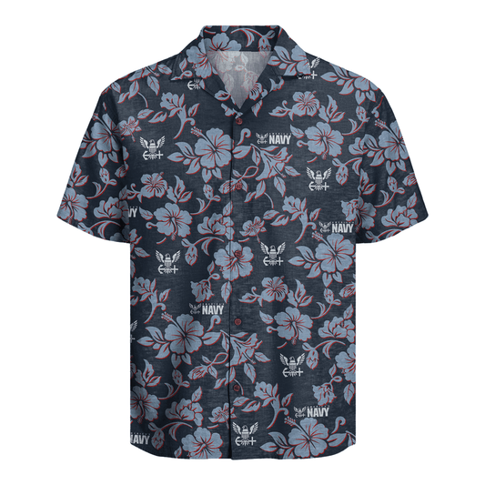 US Navy 250th Years Of Service Hawaiian Shirt