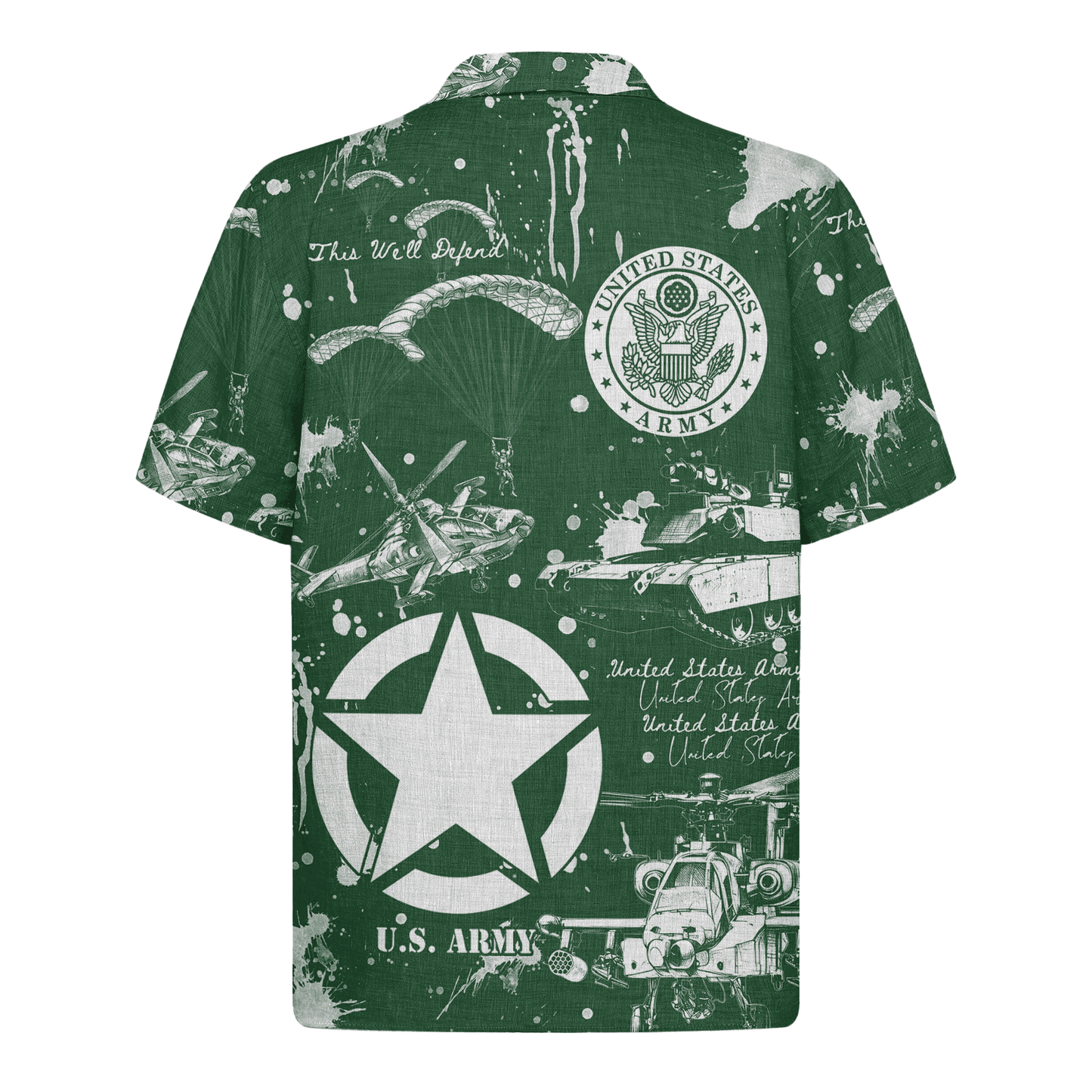 US Army Hawaiian Shirt
