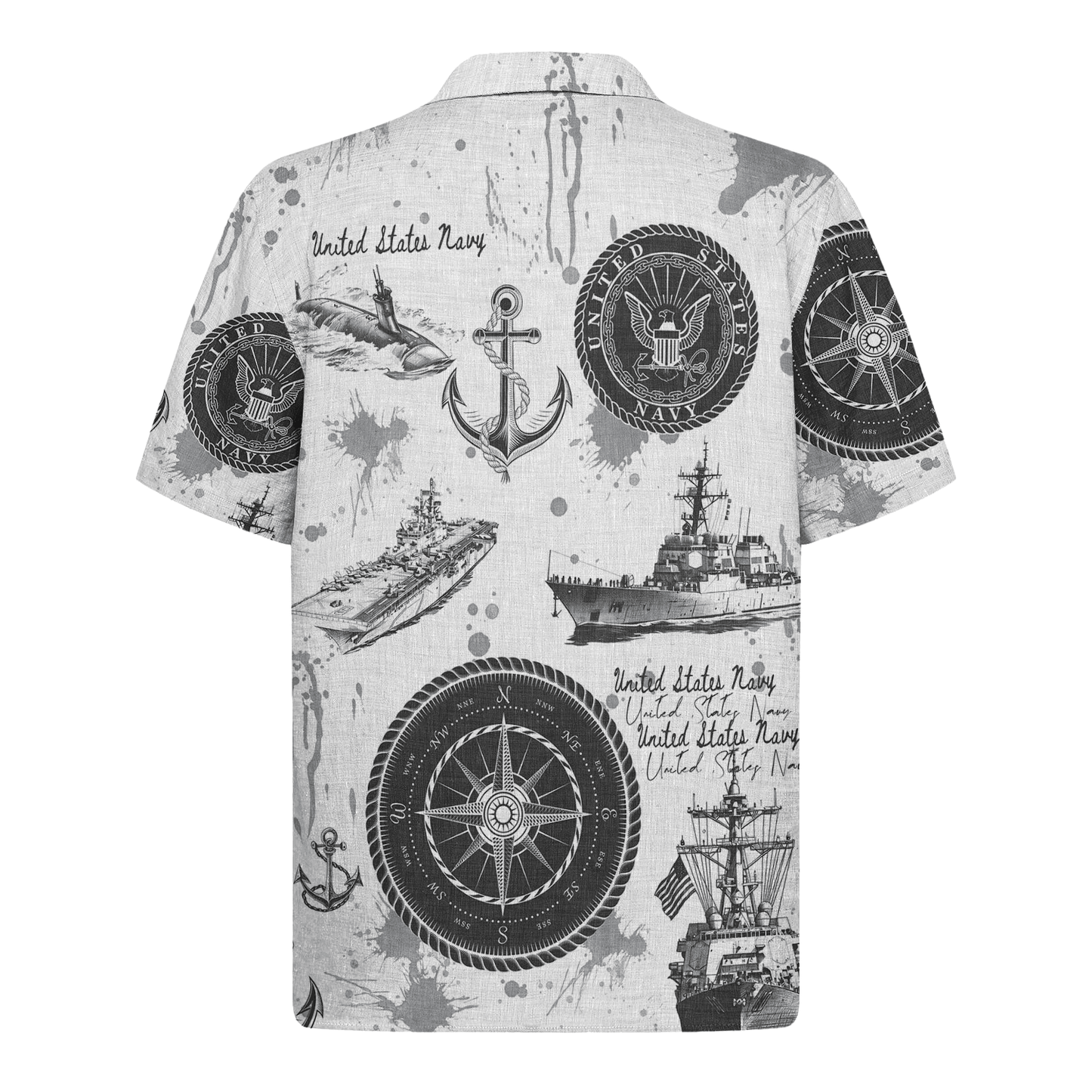 US Navy 250th Years Of Service Hawaiian Shirt