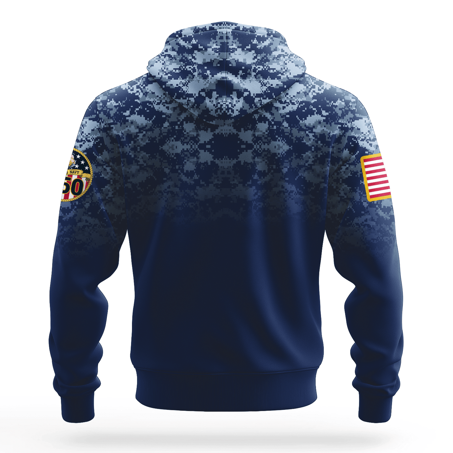 US NAVY 250th Years Of Service All-over Hoodie