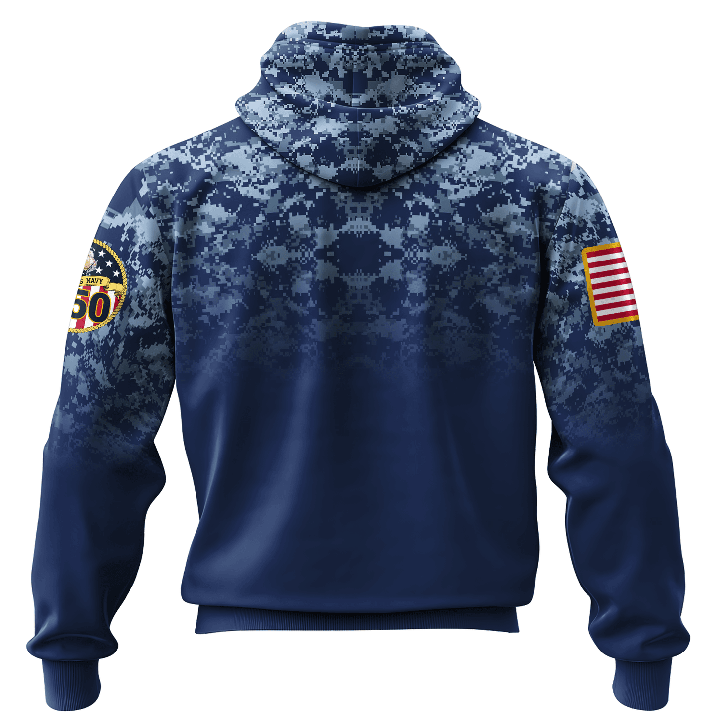 US NAVY 250th Years Of Service All-over Hoodie