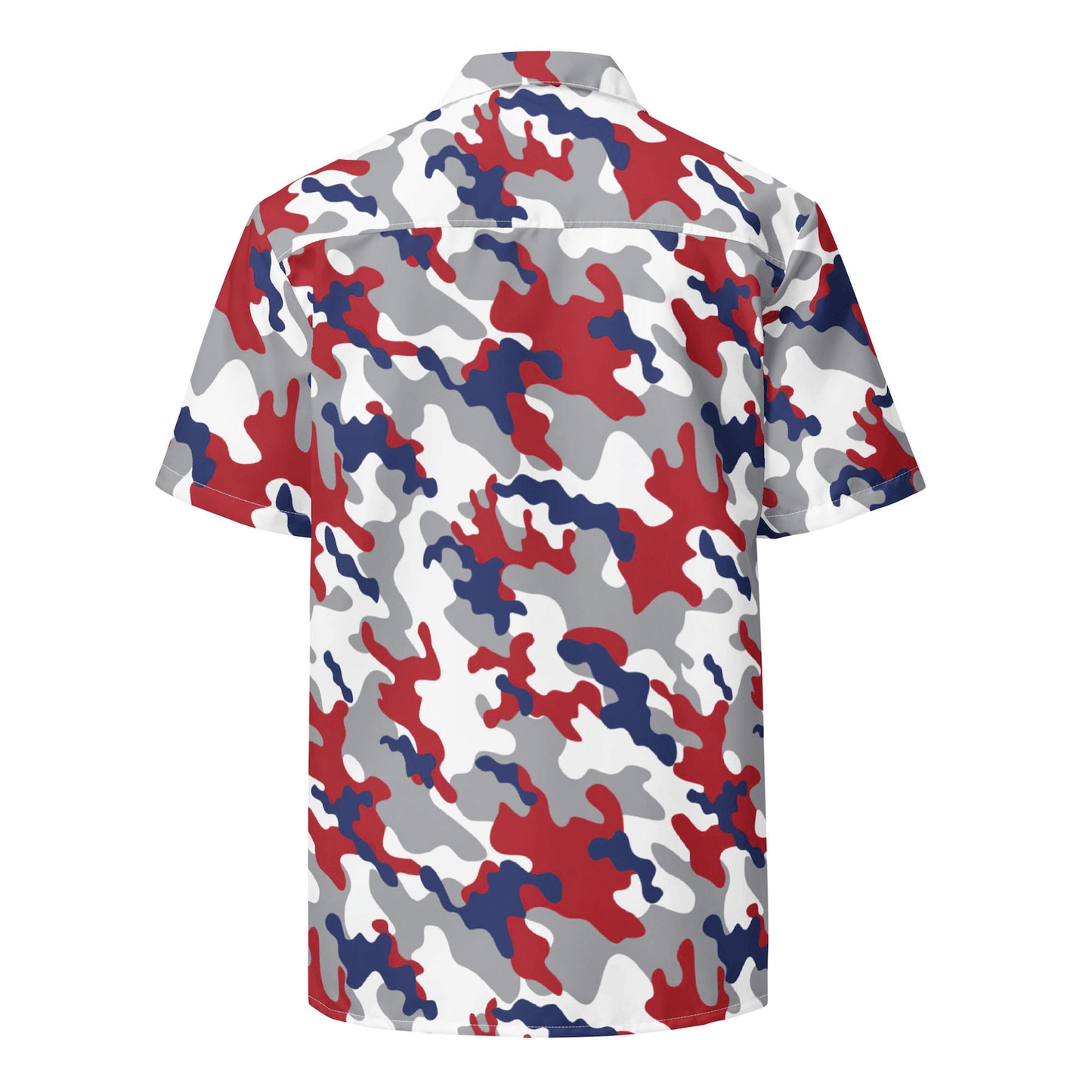 USA Camo Patriotic Hawaiian Shirt
