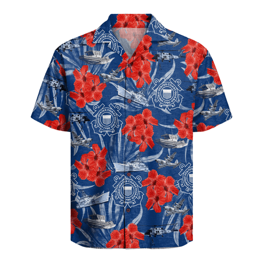 US COAST GUARD 235th Years Of Service Hawaiian Shirt