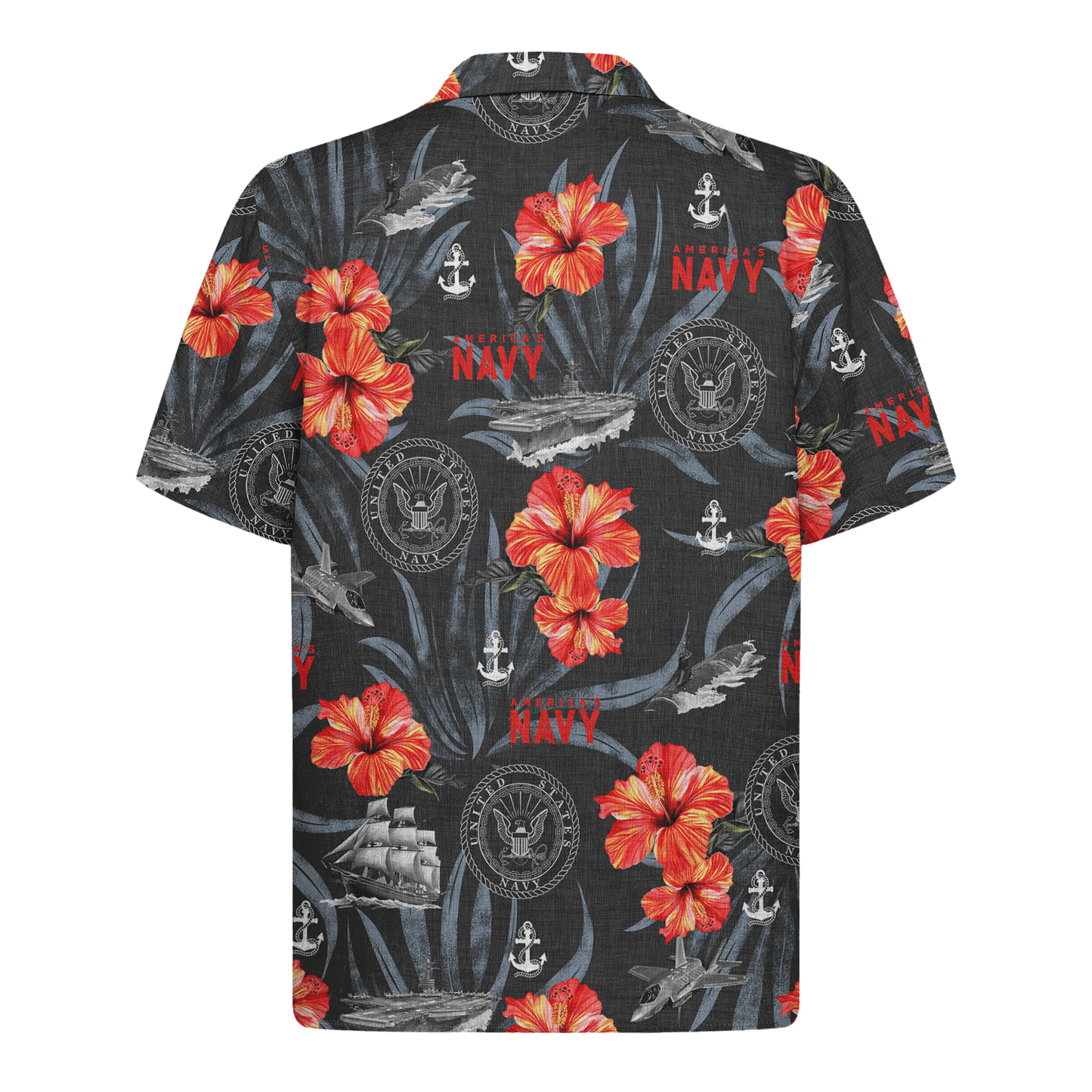US Navy 250th Years Of Service Hawaiian Shirt
