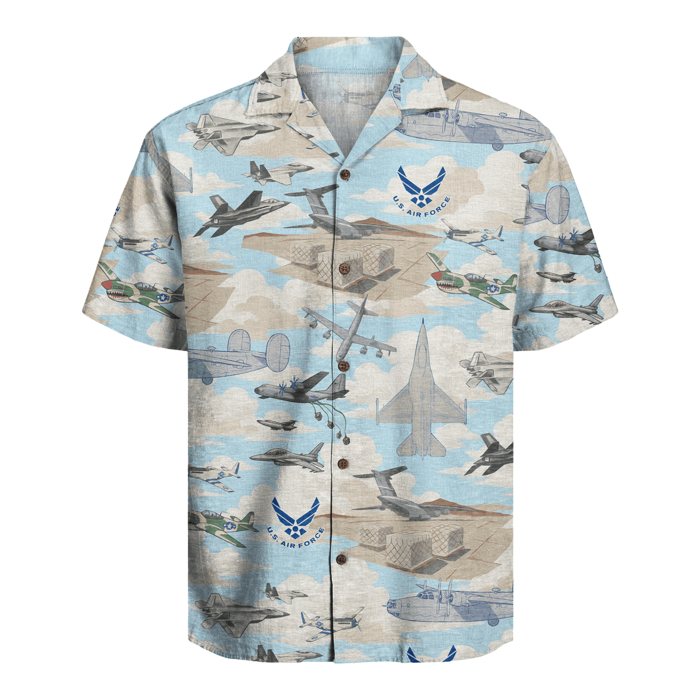 US Air Force 78th Years Of Service Hawaiian Shirt