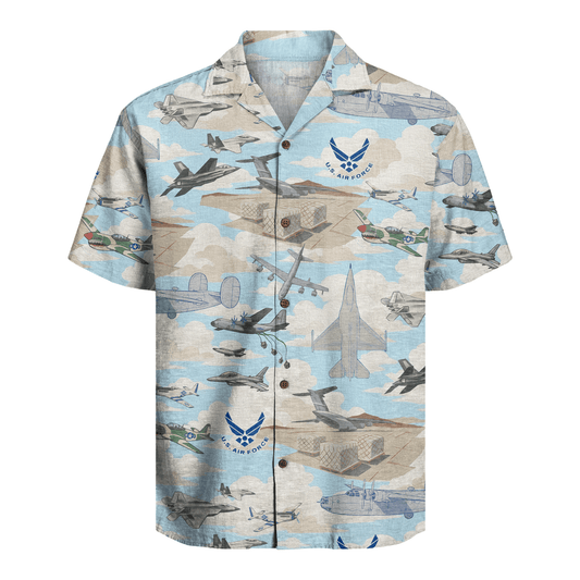 US Air Force 78th Years Of Service Hawaiian Shirt
