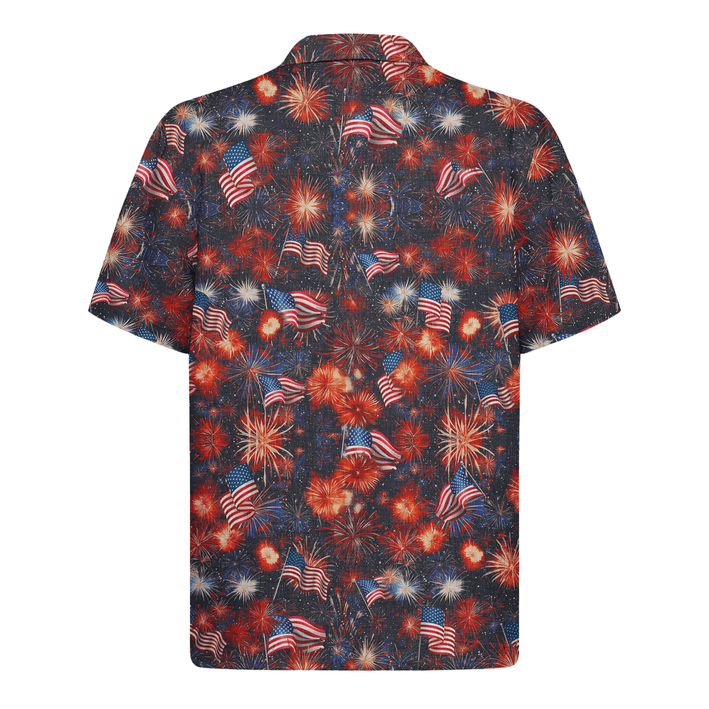 Patriotic Sparks Hawaiian Shirt