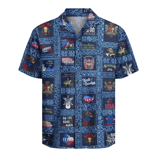 American Style Hawaiian Shirt