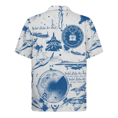 US Airforce 78th Years Of Service Hawaiian Shirt