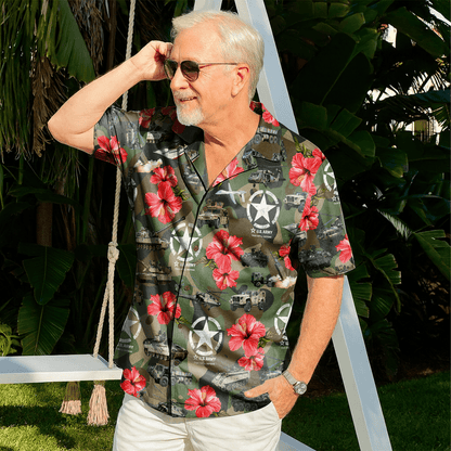 US Army Hawaiian Shirt