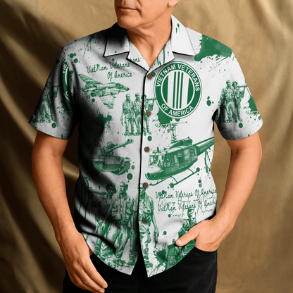 US VIETNAM VETERAN Hawaiian Shirt
