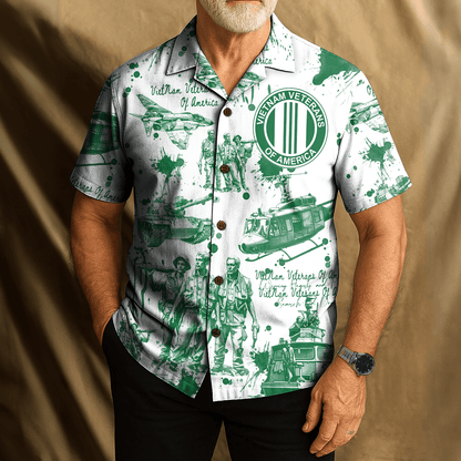 US VIETNAM VETERAN Hawaiian Shirt