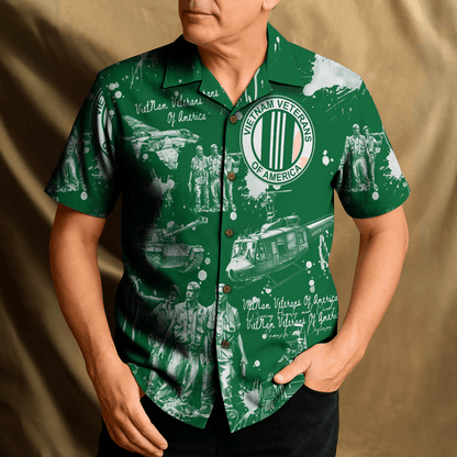 US VIETNAM VETERAN Hawaiian Shirt