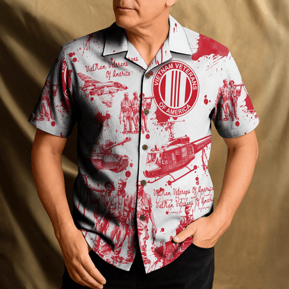 US VIETNAM VETERAN Hawaiian Shirt