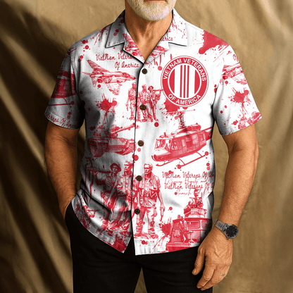 US VIETNAM VETERAN Hawaiian Shirt