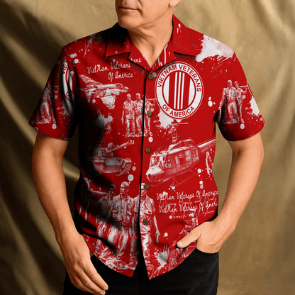 US VIETNAM VETERAN Hawaiian Shirt