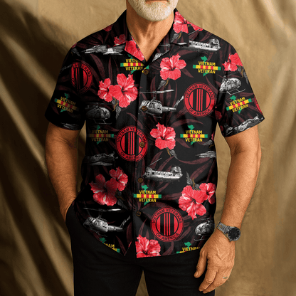 US VIETNAM VETERAN Hawaiian Shirt