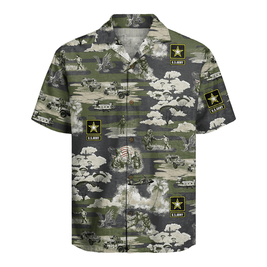 US Army Hawaiian Shirt