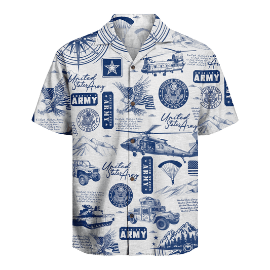US Army Hawaiian Shirt